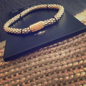 Fine Silver Plated Gold Bracelet